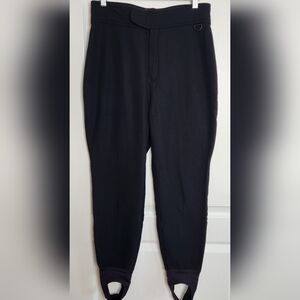 Schoeller Skifans Pants 12 Ski Pants Stirrup Wool Blend Vintage Retro USA Medium